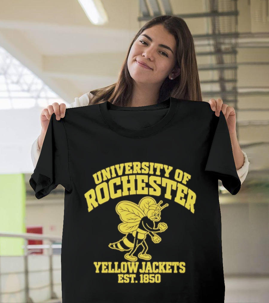 University Of Rochester Yellow Jackets Est 1850 Retro Collegiate T-Shirt