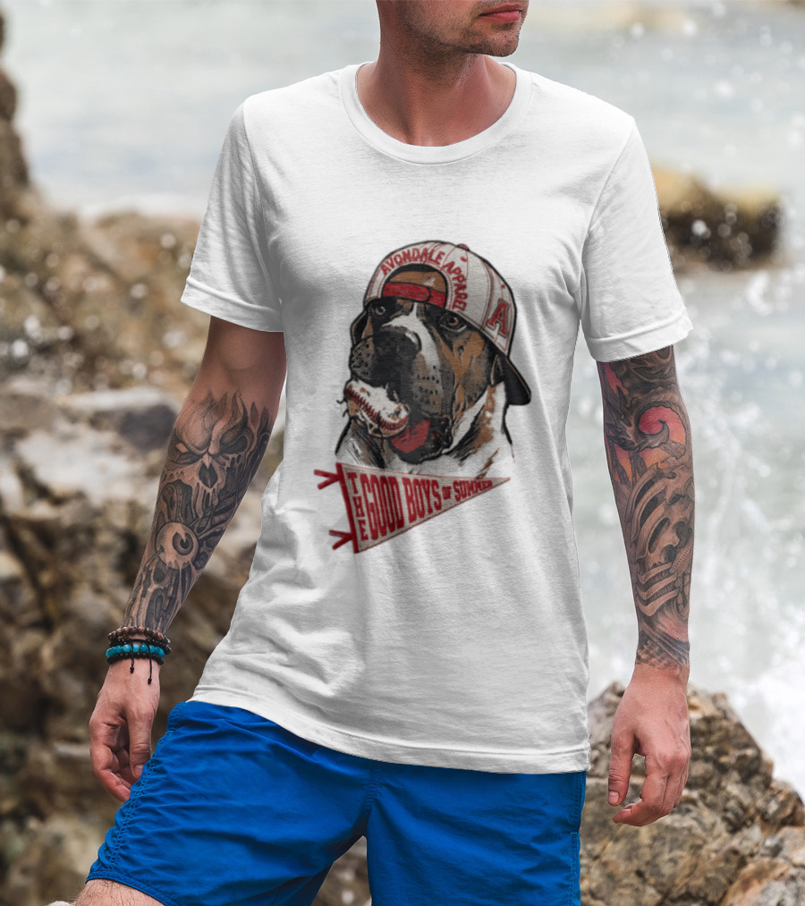 Avondale Apparel The Good Boys Of Summer Bulldog Baseball Cap T-Shirt