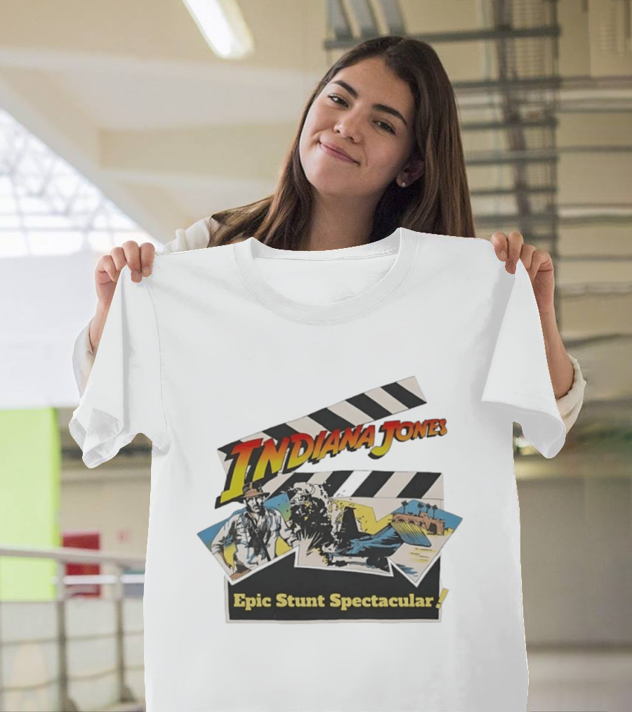 Indiana Jones Epic Stunt Spectacular Adventure With Action Scenes T-Shirt