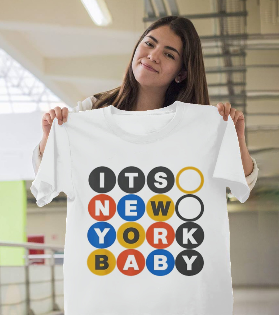 New York Baby Subway NYC Big Apple T-Shirt