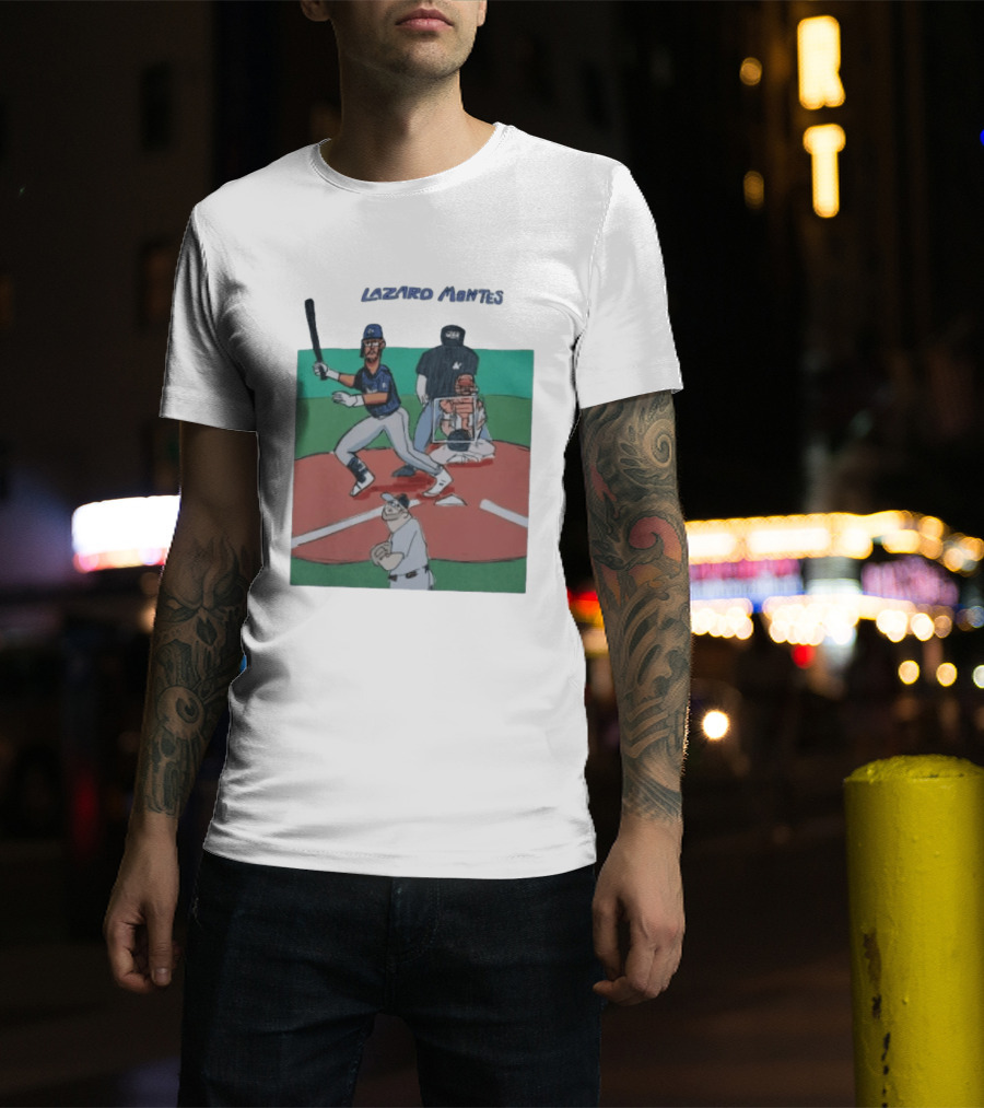 Lazaro Montes First MLB Homerun Fenway Park Baseball T-Shirt