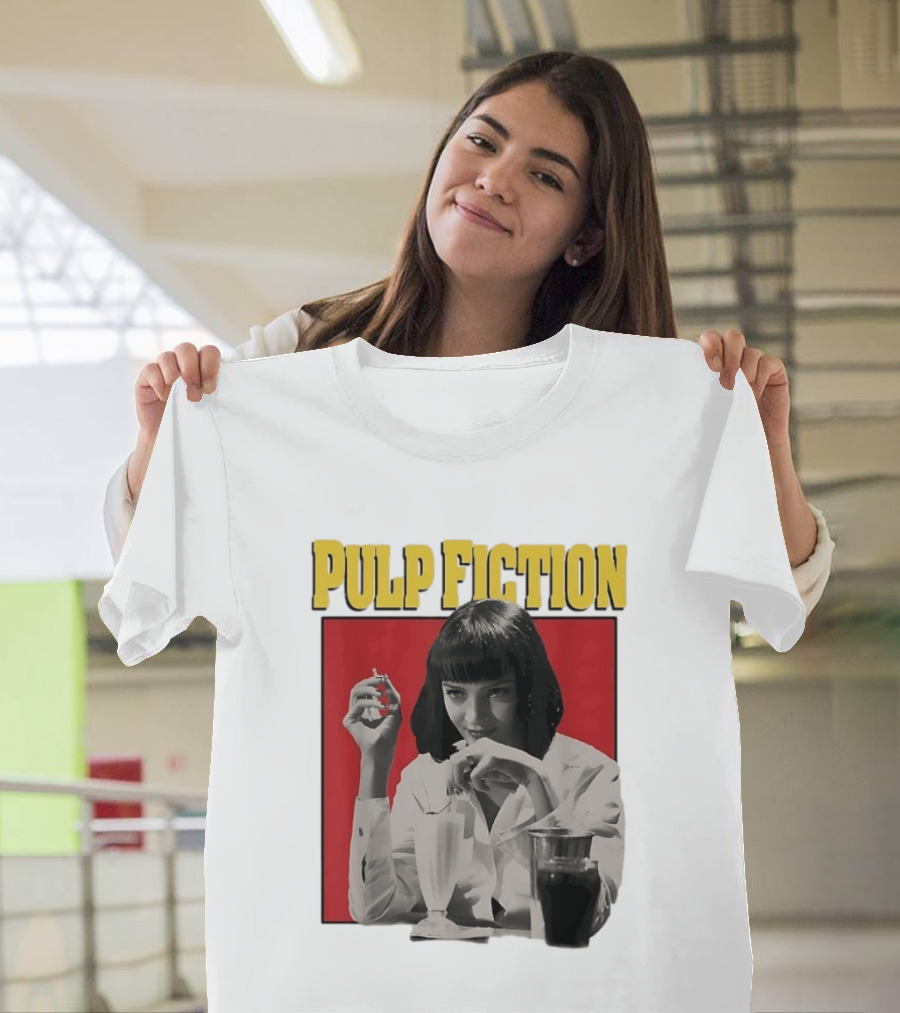 Pulp Fiction Mia Wallace Uma Thurman Quentin Tarantino T-Shirt