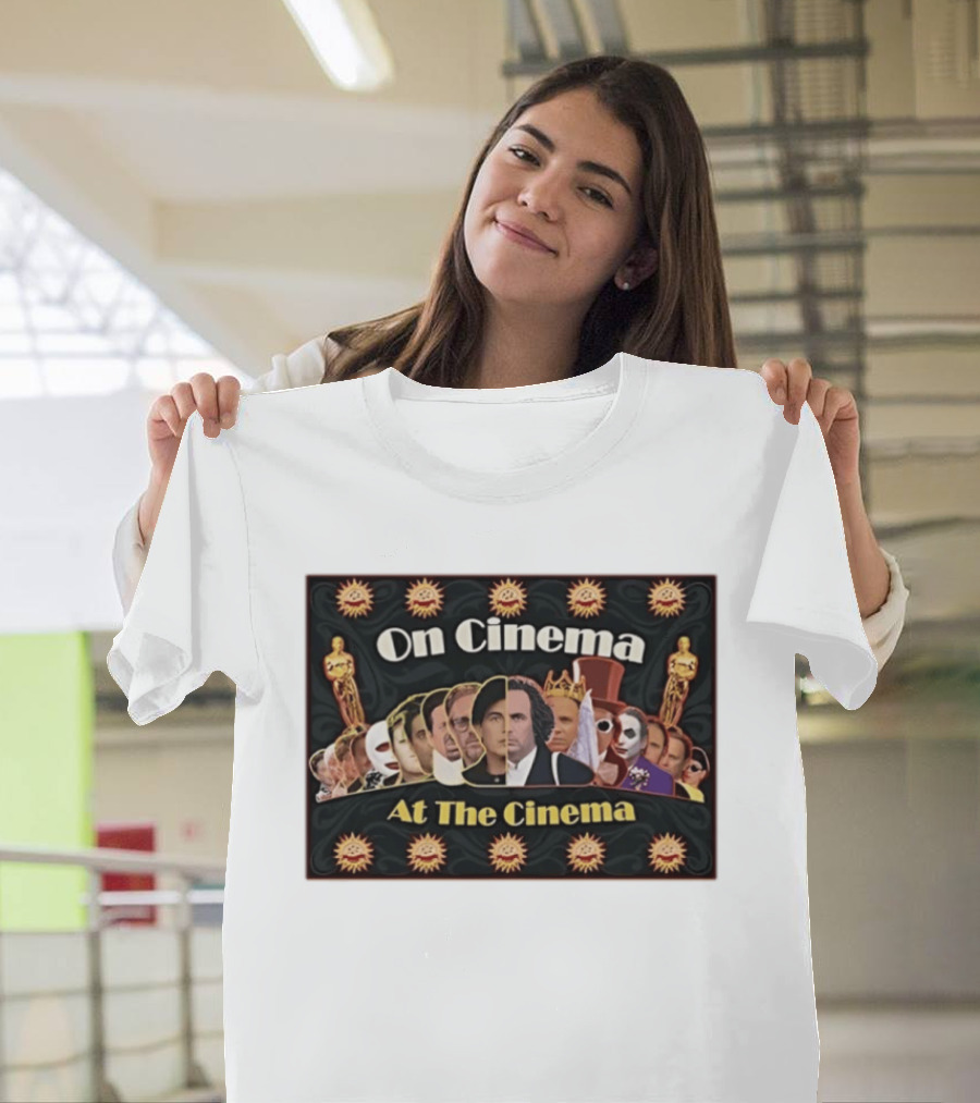 On Cinema At The Cinema Tim Heidecker Gregg Turkington Oscar Iconic Film Characters T-Shirt