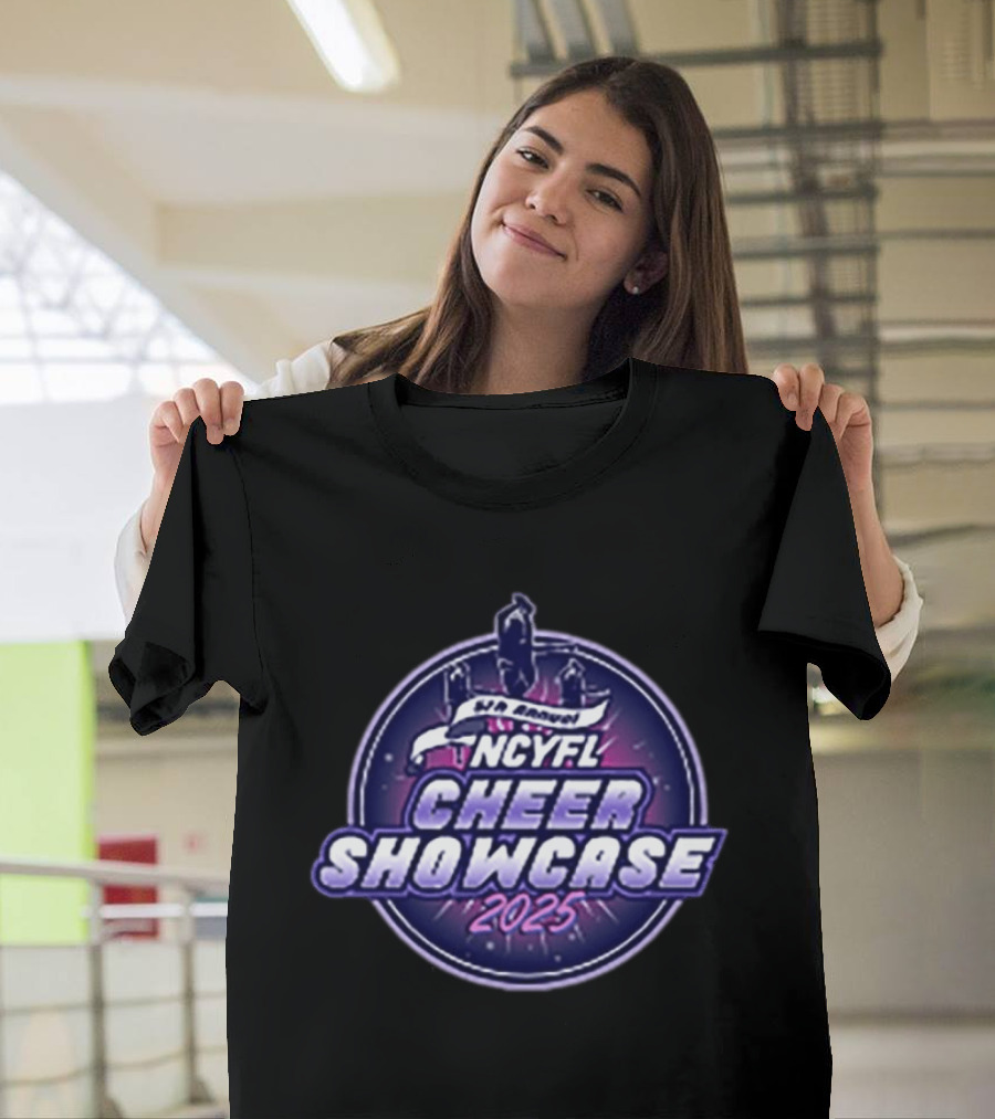 5th Annual NCYFL Cheer Showcase 2025 Event T-Shirt