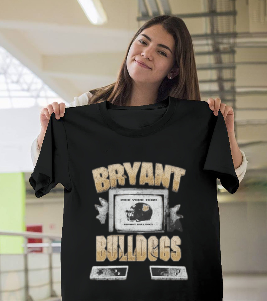 Bryant Bulldogs Pick Your Team Video Game Football Helmet T-Shirt