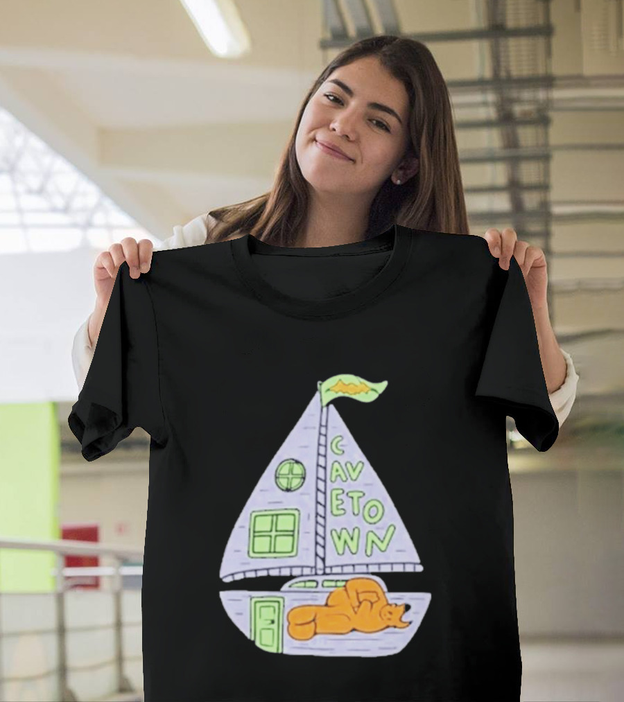 Cavetown Running With Scissors 2026 USA Tour Sail Boat T-Shirt