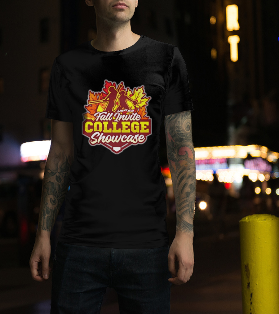 USSSA Fall Invite College Showcase Baseball Softball 2026 T-Shirt