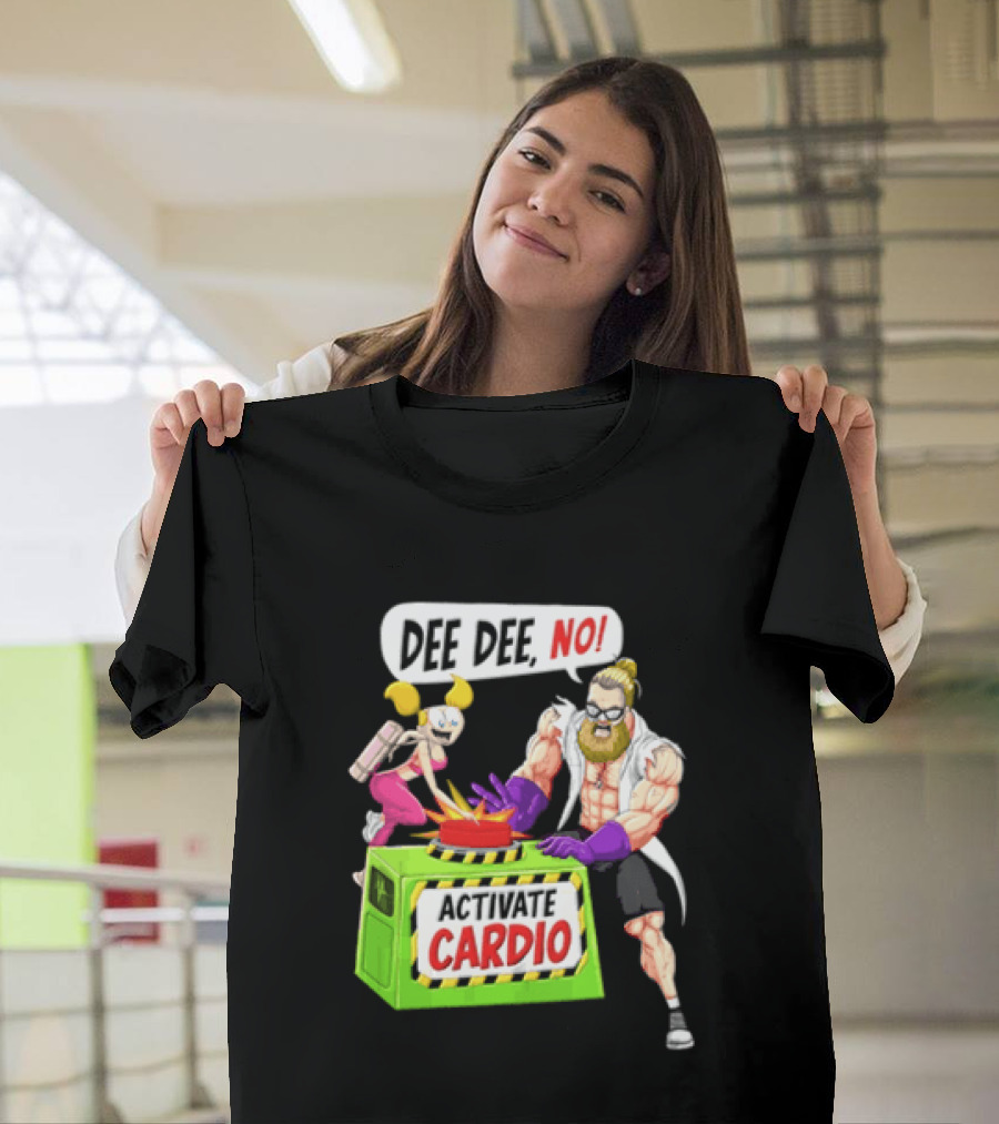 Dee Dee No Activate Cardio Dexters Laboratory Cartoon T-Shirt