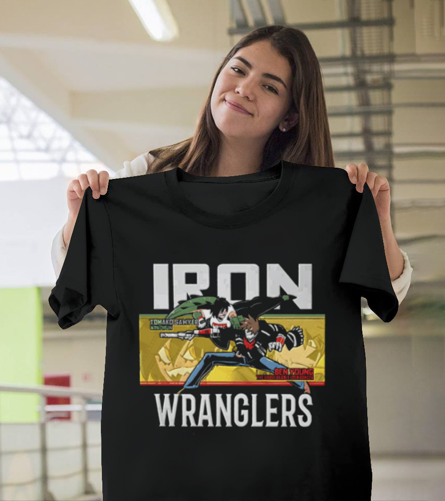 Iron Wranglers Tomako Sawyer Ben Eze Young Wildcats Unbreakable Ranger T-Shirt