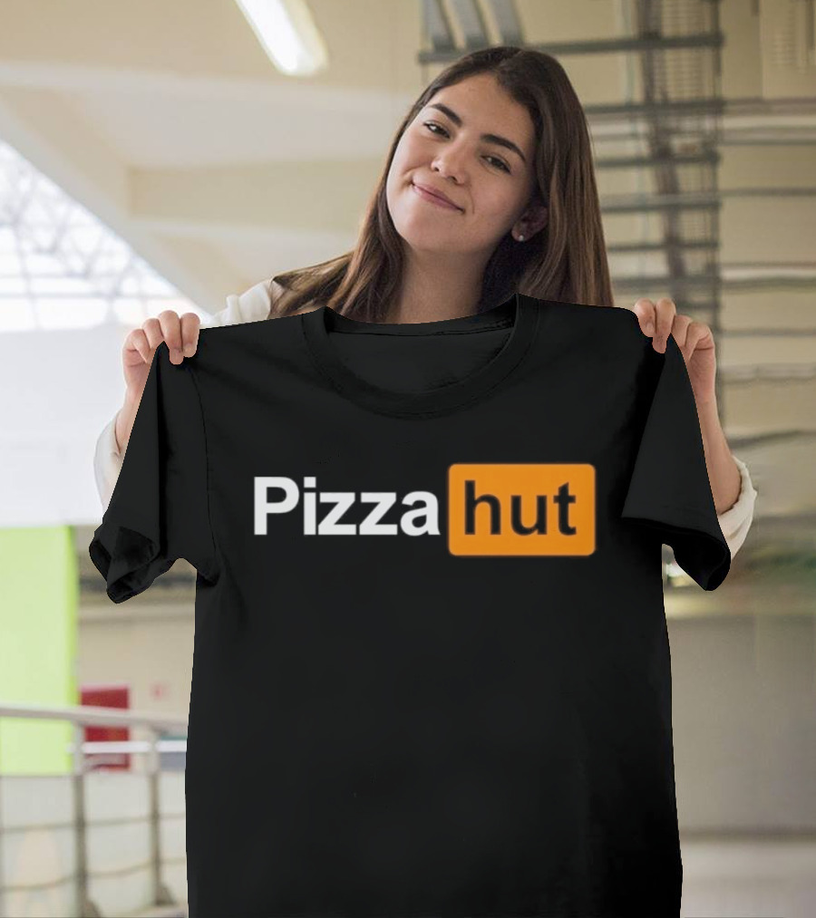 Pizza Hut Retro Branding Fast Food Nostalgia T-Shirt