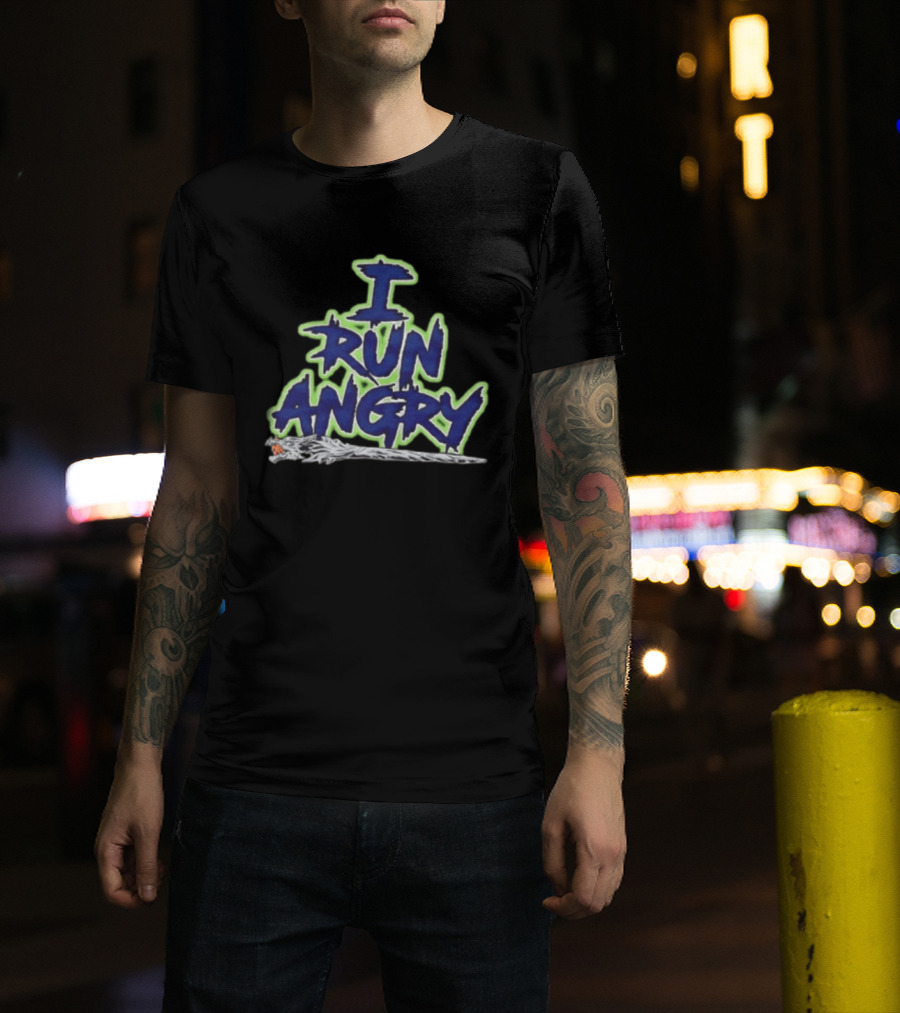 Seattle Seahawks I Run Angry 2026 T-Shirt
