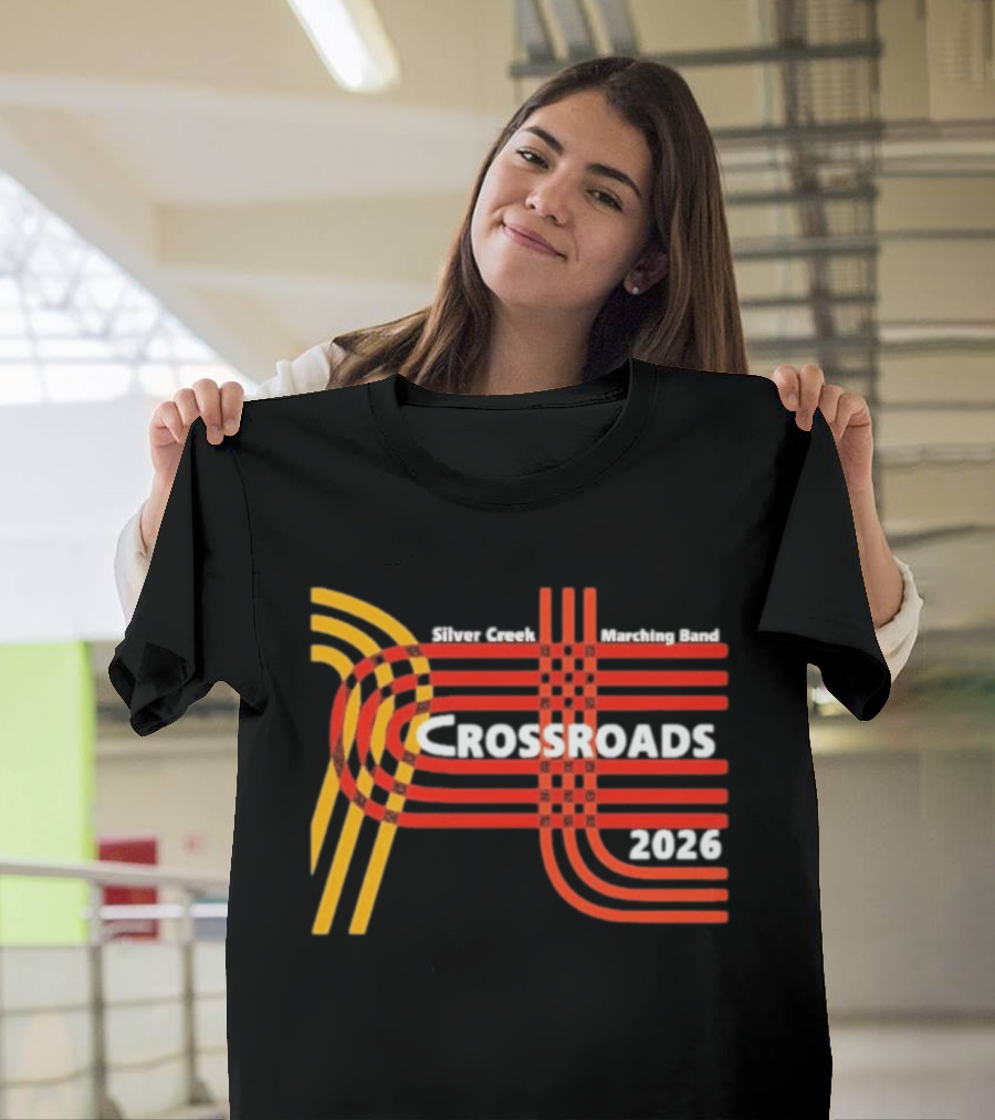 Silver Creek Marching Band Crossroads 2026 Intersection Pathway T-Shirt