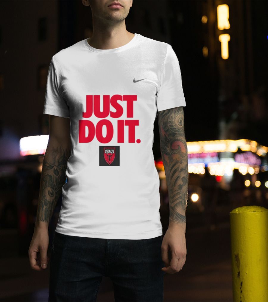 Carolina Chaos Just Do It Nike Premier Lacrosse League T-Shirt