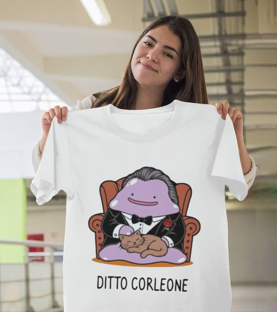 Ditto Corleone Pokémon Meets The Godfather T-Shirt