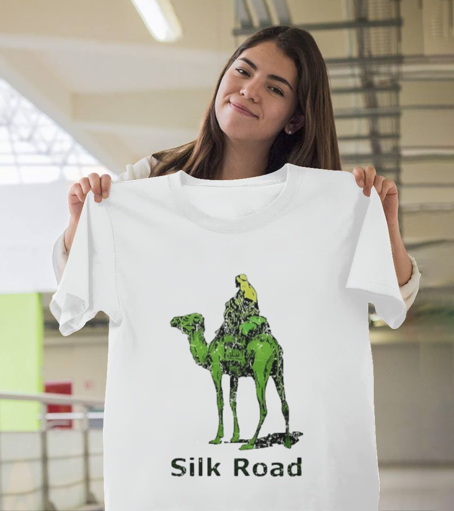 Silk Road Anonymous Marketplace Camel Dark Web T-Shirt
