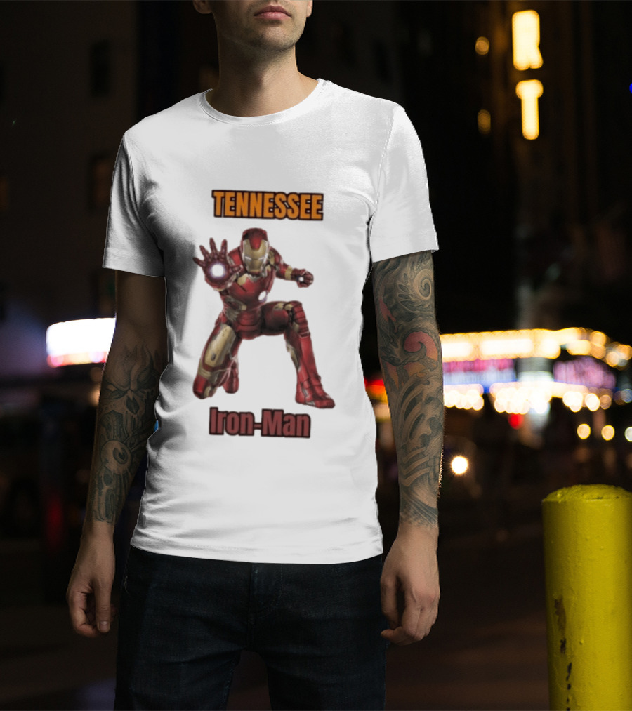 Tennessee Iron Man SEC Superheroes Vols T-Shirt