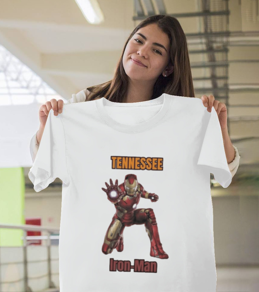 Tennessee Iron Man SEC Superheroes Vols T-Shirt