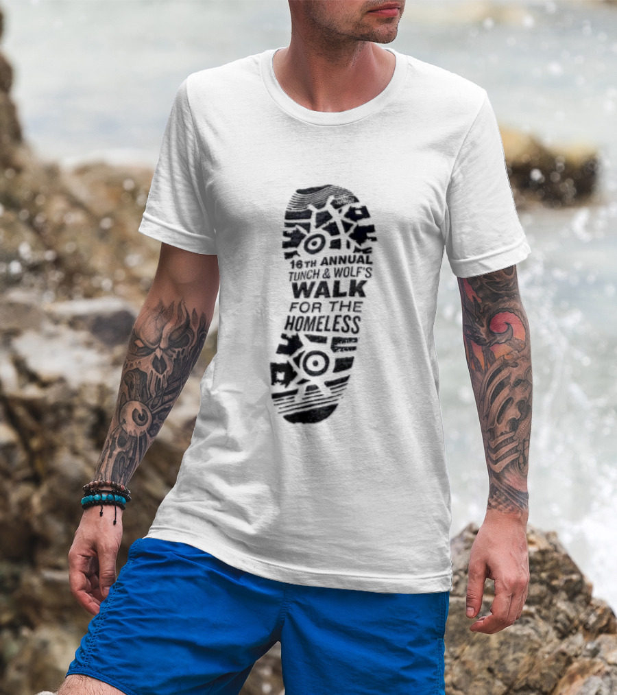 12th Annual Tunch And Wolf's Walk For The Homeless T-Shirt
