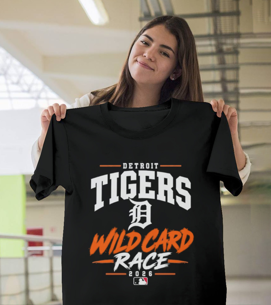 Detroit Tigers Wild Card Race 2026 MLB T-Shirt