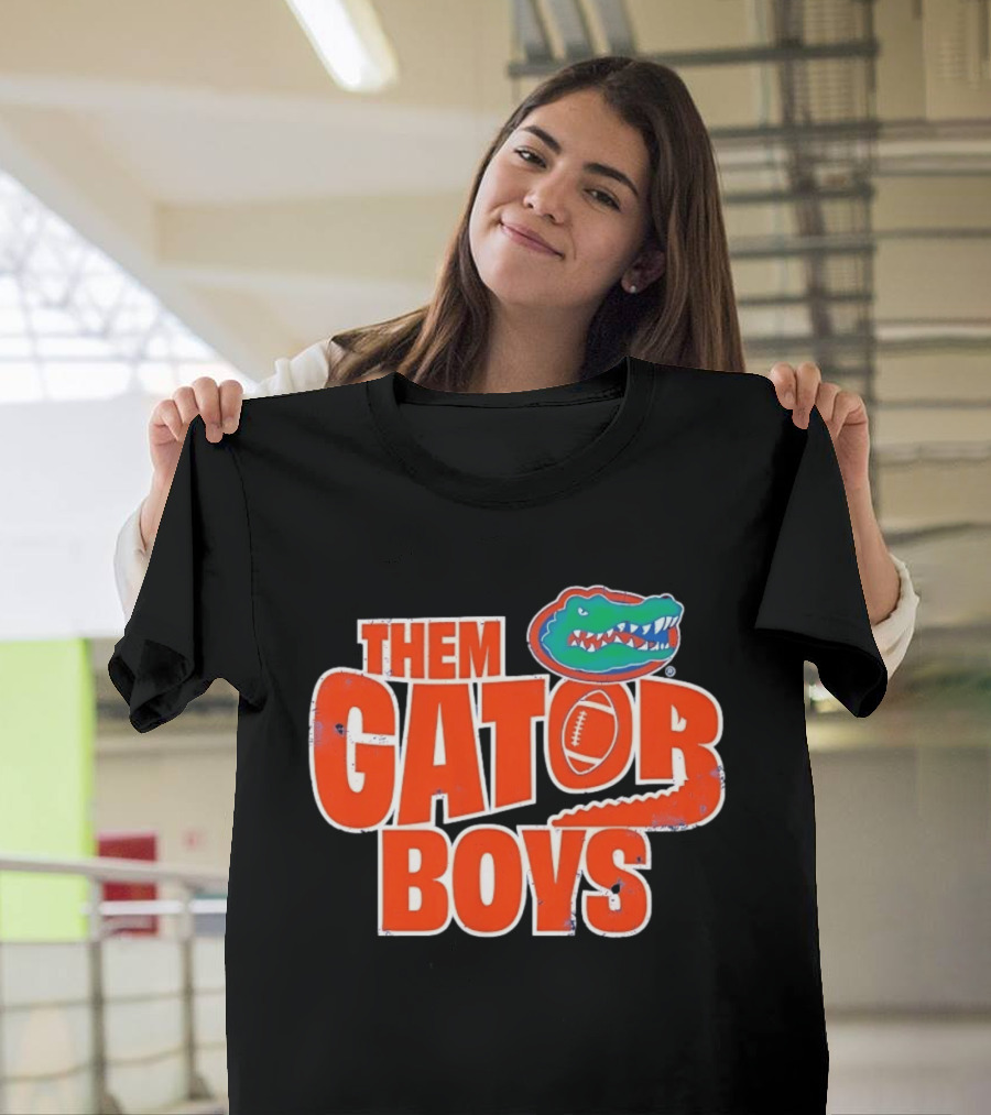 Them Gator Boys Florida Gators Football Distressed T-Shirt