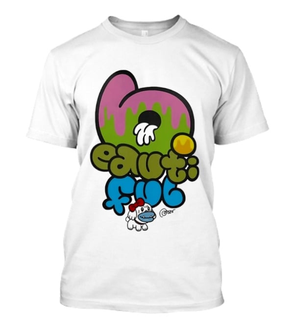 Beautiful Graffiti Melting Popsicle Drip T-Shirt