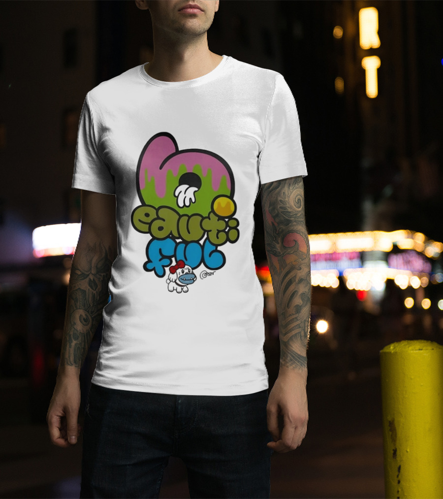 Beautiful Graffiti Melting Popsicle Drip T-Shirt