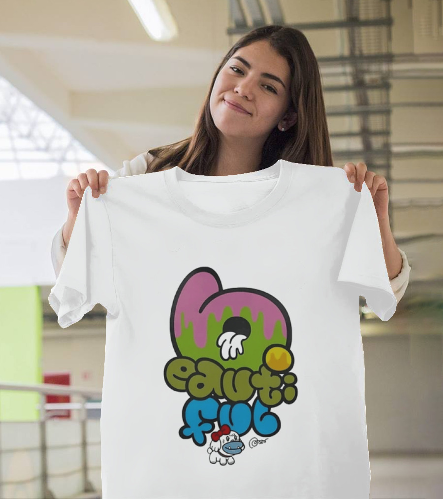 Beautiful Graffiti Melting Popsicle Drip T-Shirt