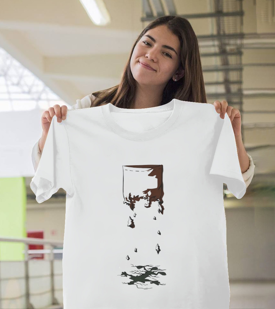 Calvin Falling From Pocket Parody Style Bill Watterson T-Shirt
