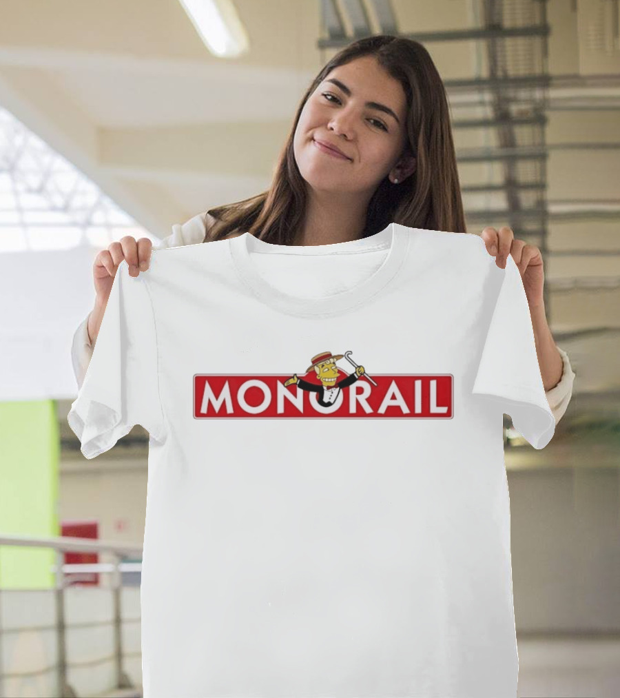 Lyle Lanley Monorail The Simpsons Springfield T-Shirt