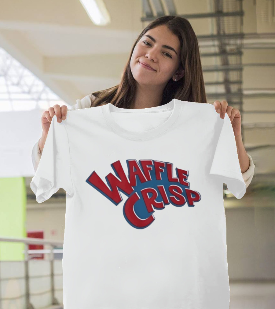 Waffle Crisp Cereal Retro Breakfast T-Shirt