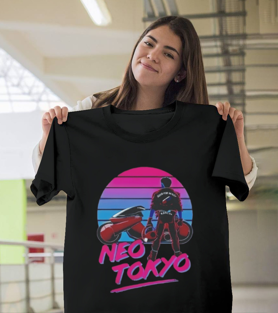 Kaneda Neo Tokyo Good For Health Bad For Education T-Shirt