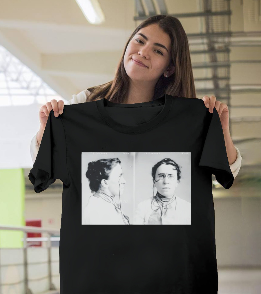 Emma Goldman Shot Anarchist Historical E. Goldmann 12178 T-Shirt
