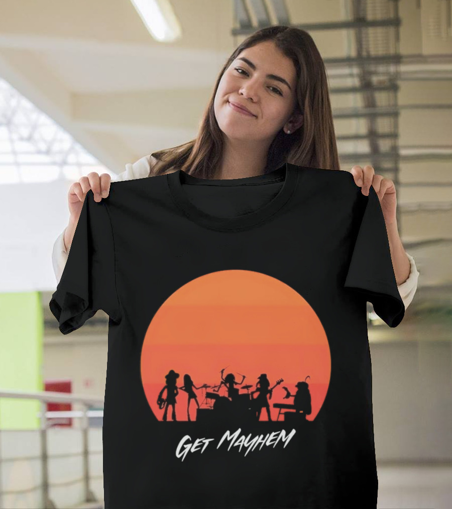 Get Mayhem Band Sunset Concert T-Shirt