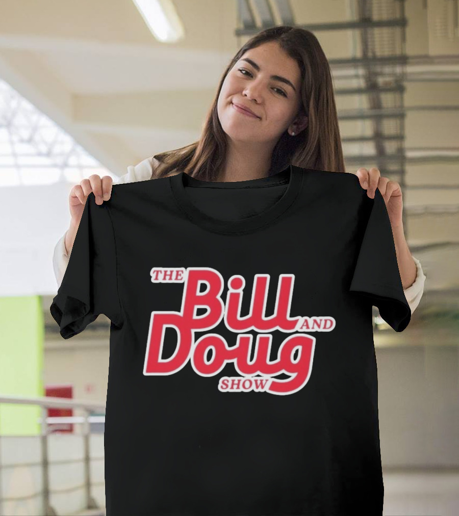 Ohio State Buckeyes The Bill And Doug Show Red Lettering T-Shirt