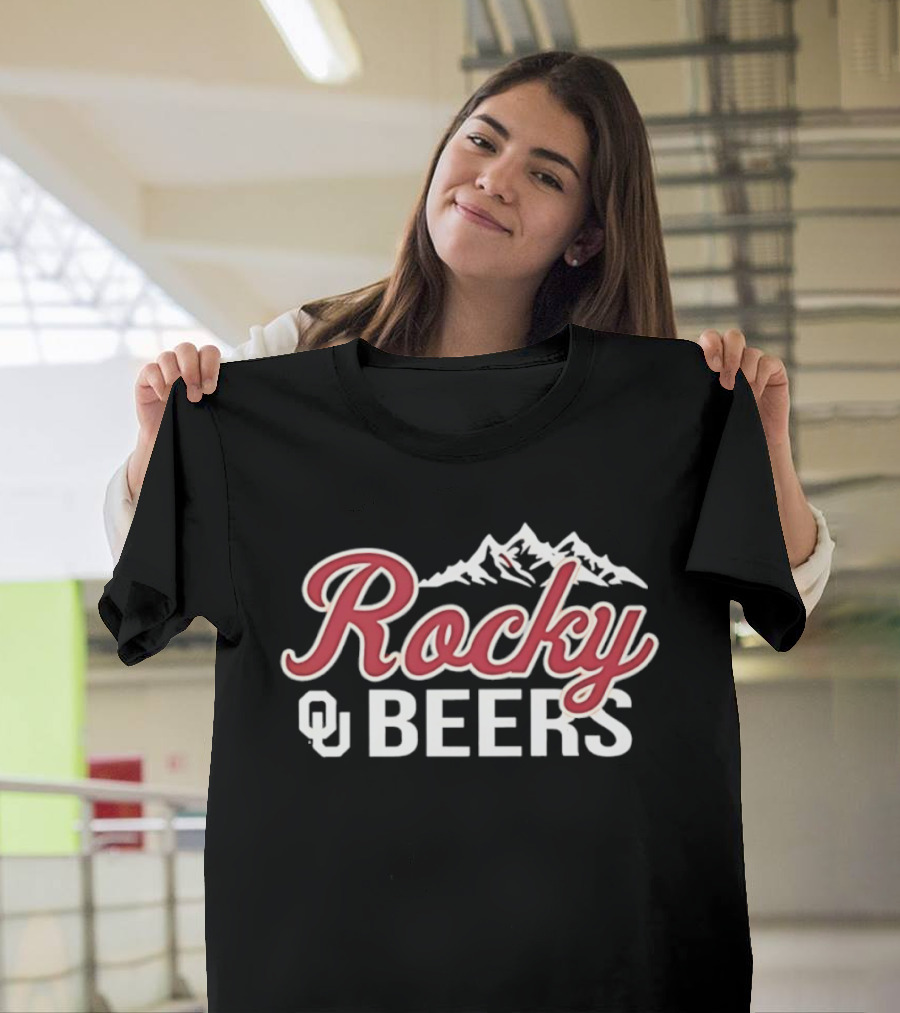 Rocky Beers OU Oklahoma Sooners College Sports T-Shirt
