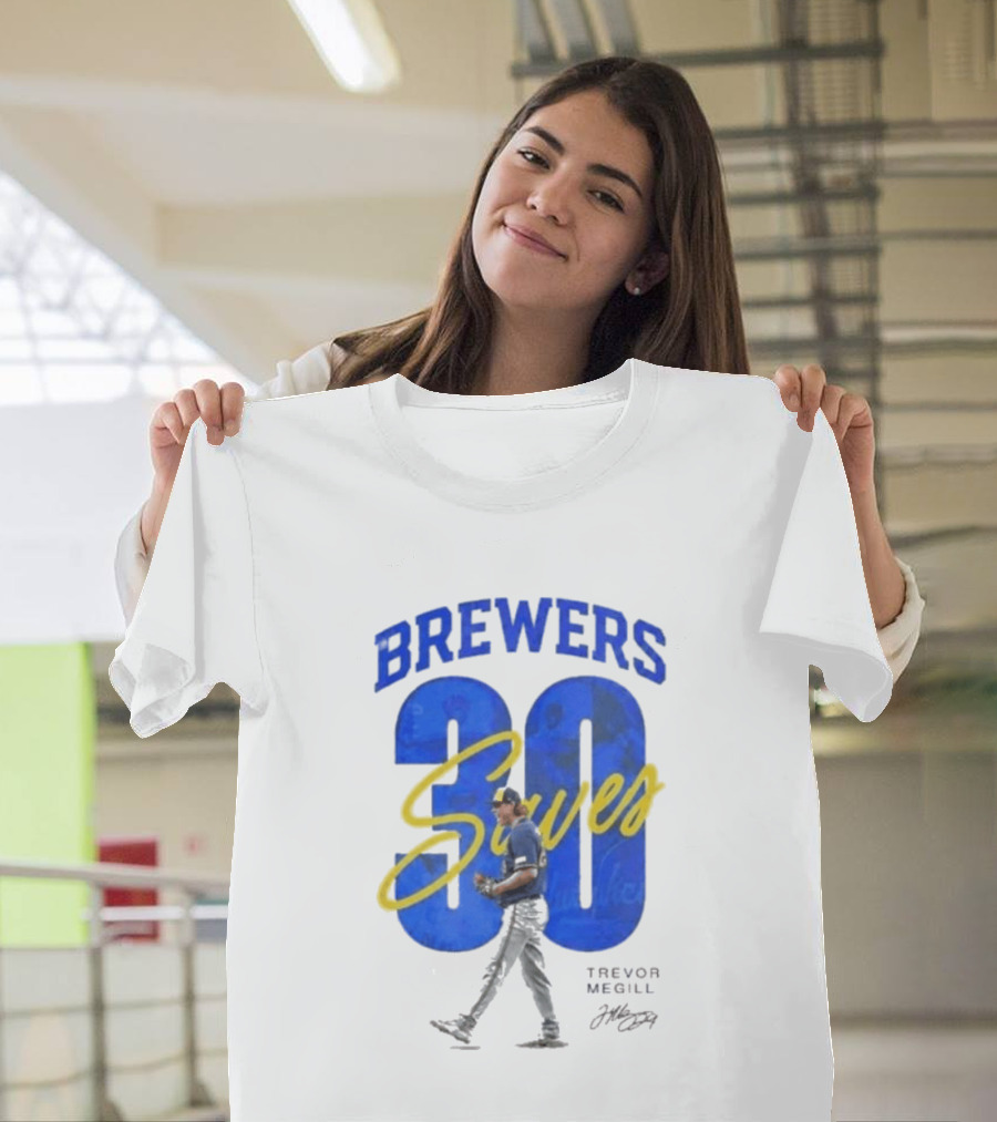 Brewers Trevor Megill 30 Saves T-Shirt