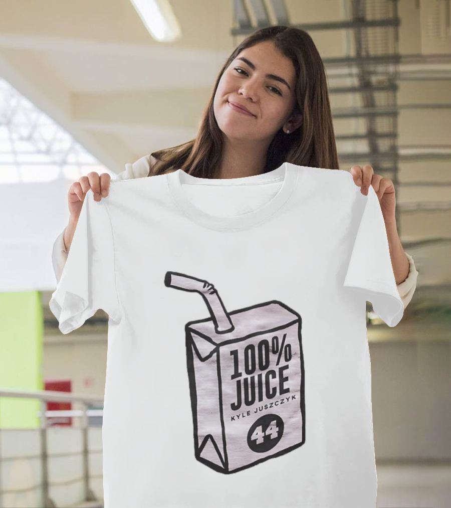Kyle Juszczyk 100 Percent Juice 44 San Francisco 49ers Carton T-Shirt