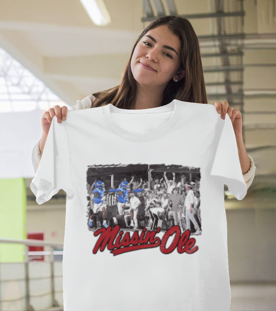 Lane Kiffin Missin Ole Ole Miss Rebels NCAA Football T-Shirt