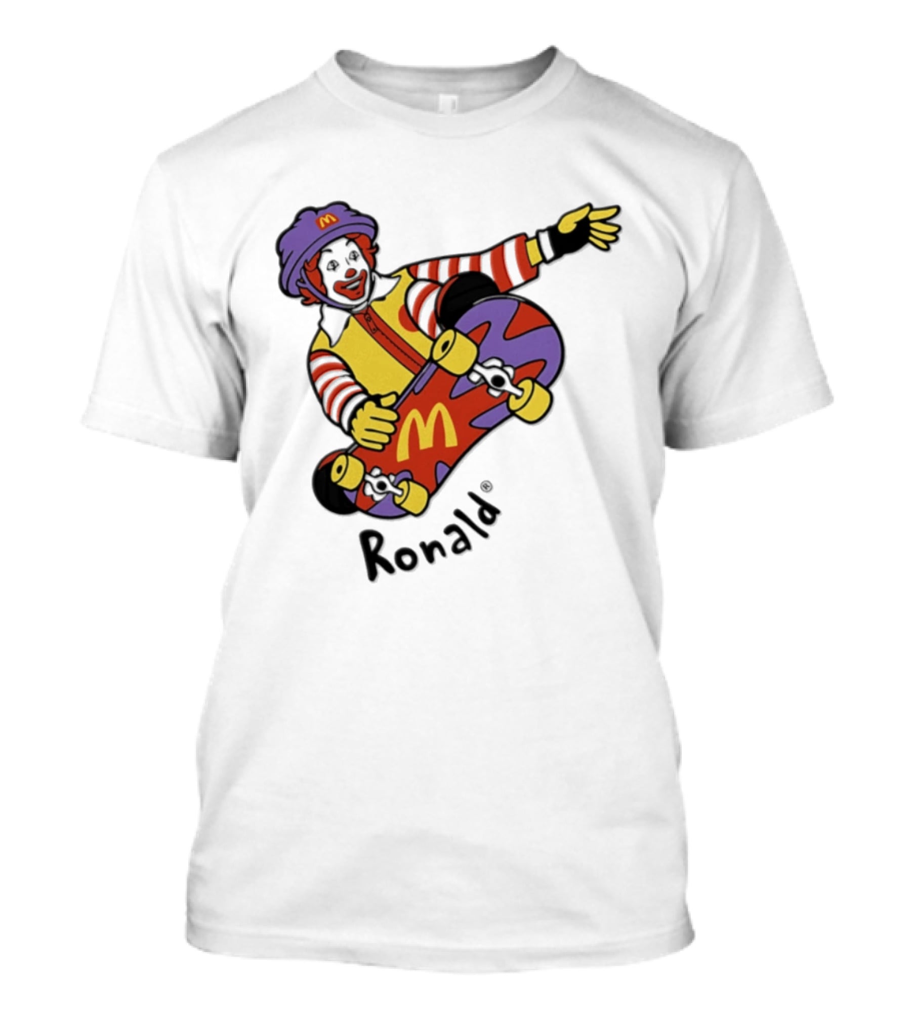 Ronald McDonald Skateboarding McDonald's Fun T-Shirt