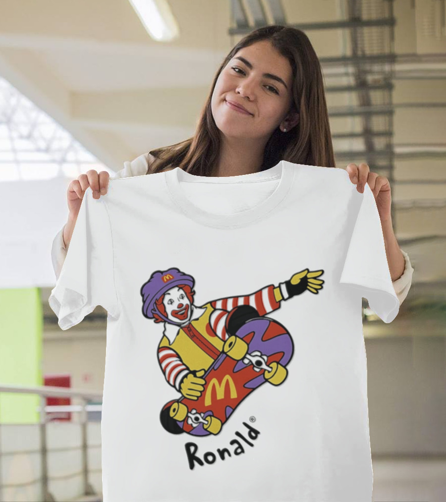 Ronald McDonald Skateboarding McDonald's Fun T-Shirt