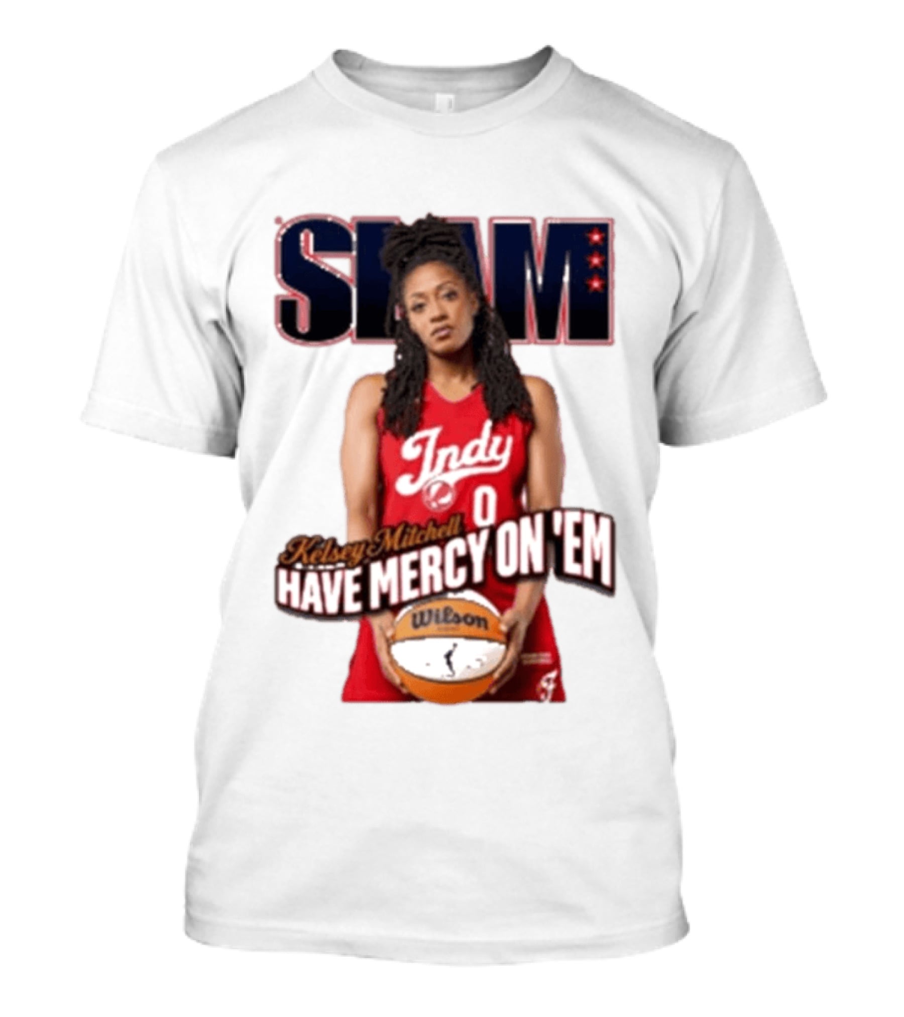 SLAM Indy Kelsey Mitchell Have Mercy On 'Em Basketball T-Shirt