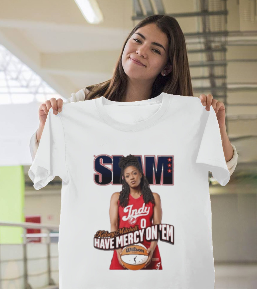 SLAM Indy Kelsey Mitchell Have Mercy On 'Em Basketball T-Shirt