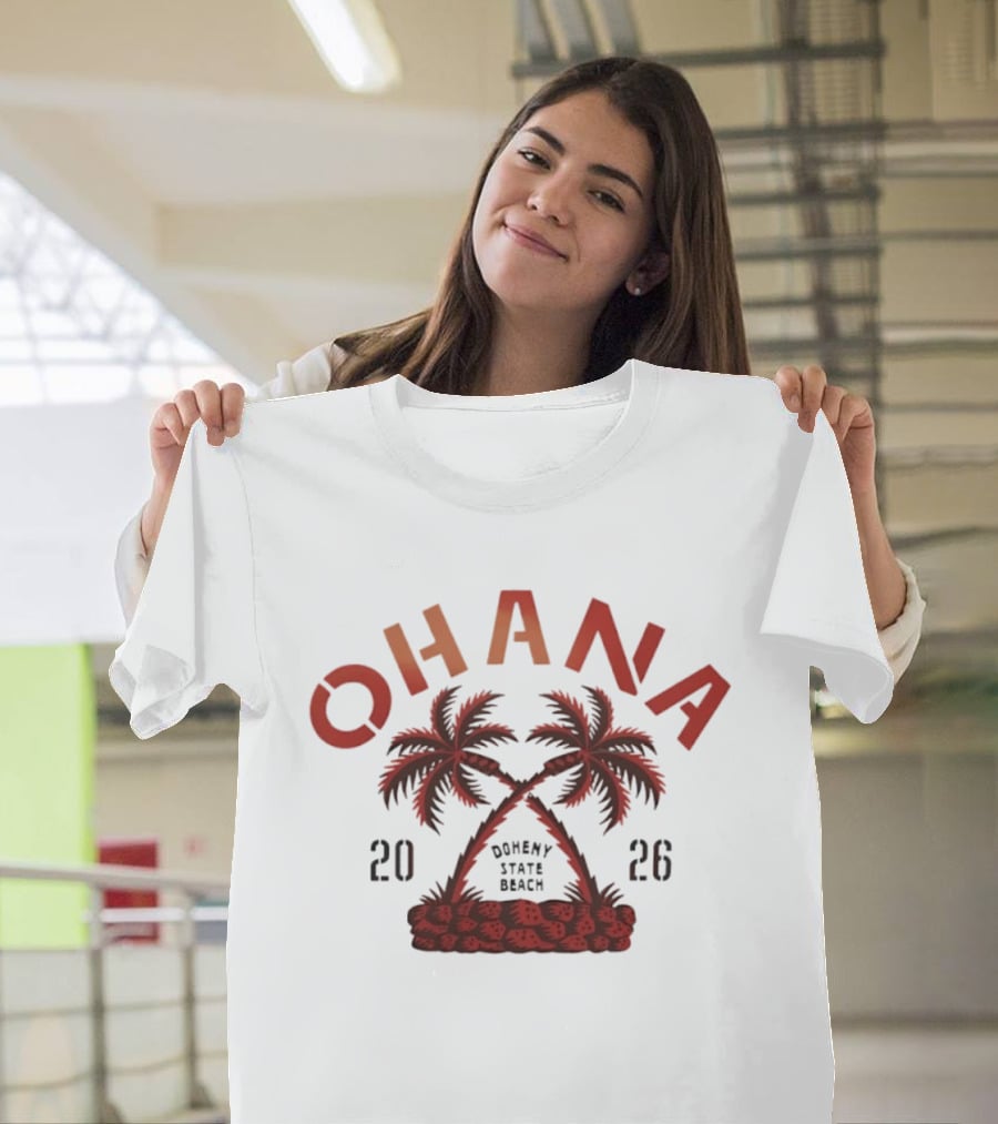 Ohana Doheny State Beach 2026 Palm Trees Summer T-Shirt