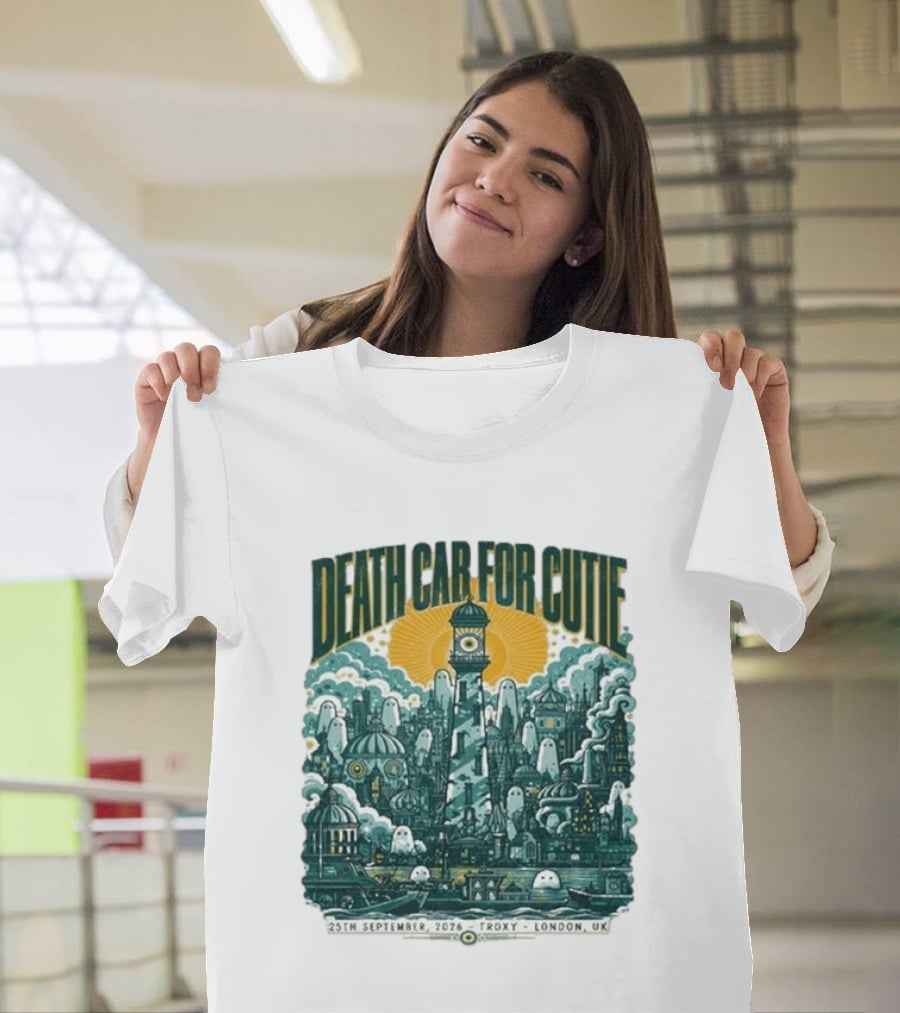 Death Cab For Cutie 25th September 2026 Troxy London UK T-Shirt