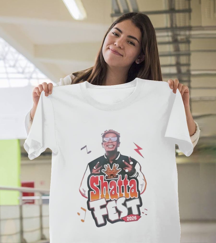 Shatta Wale Fest 2026 M4LY Dancehall Vibes Music Festival T-Shirt
