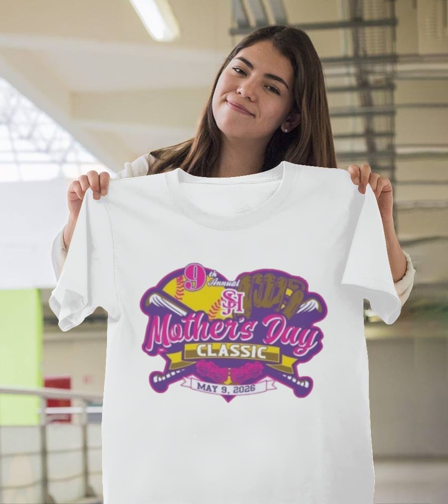 9th Annual SJ Heat Softball Mother's Day Classic May 9 2026 T-Shirt