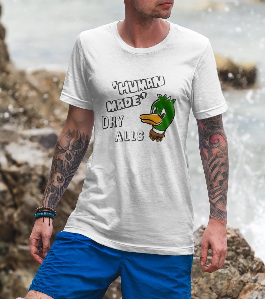 Human Made Dry Alls Duck Nigo Streetwear T-Shirt