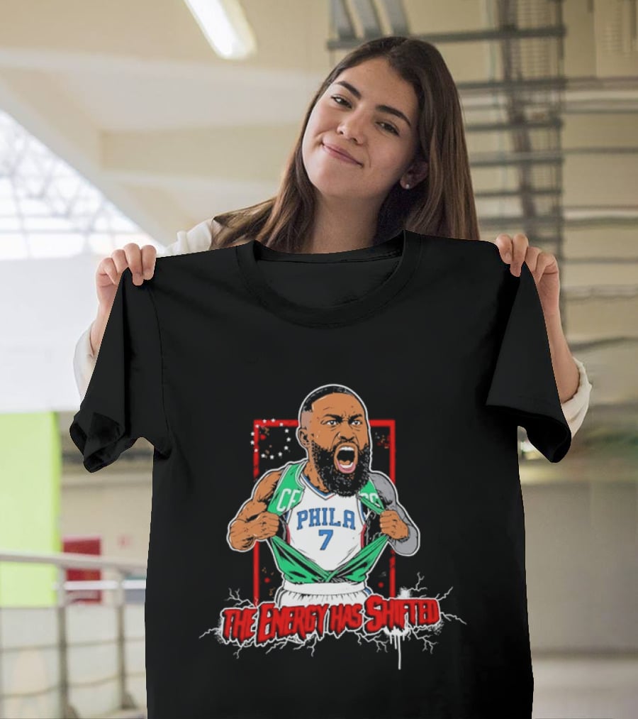 James Harden Philadelphia 76ers The Energy Has Shifted Phila 7 T-Shirt
