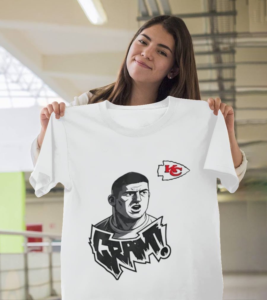 Travis Kelce Kansas City Chiefs GRAM NFL Football Star T-Shirt