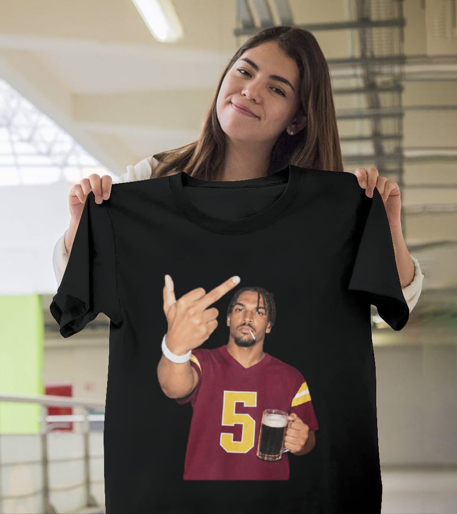 Jayden Daniels Middle Finger T-Shirt